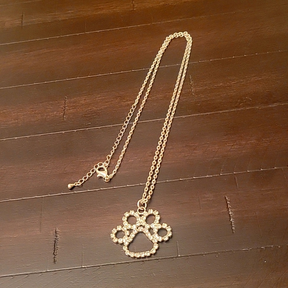 Puppy Paw Necklace